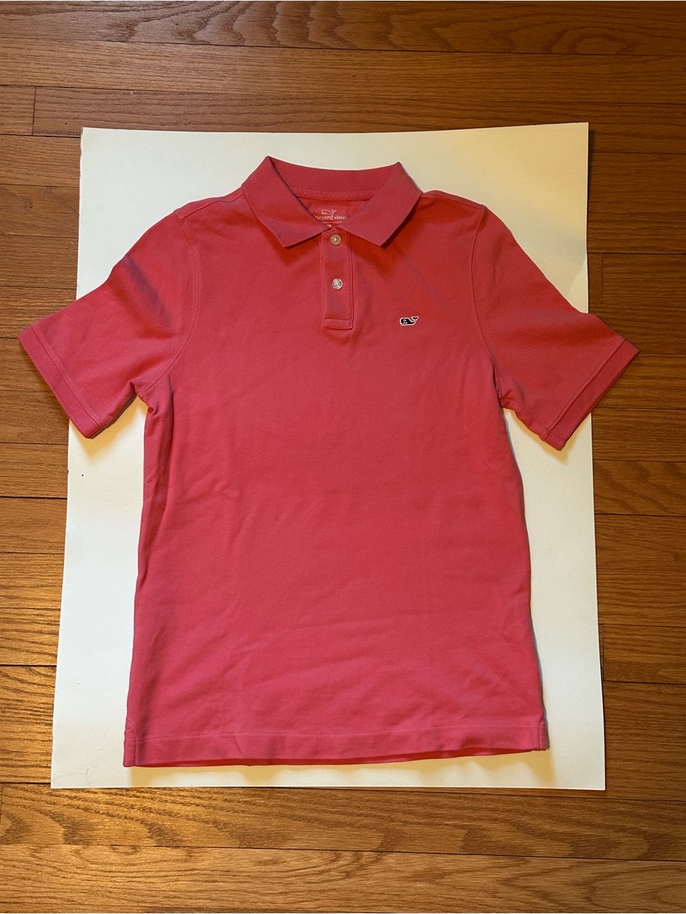 Vineyard Vines Pink Polo Shirt